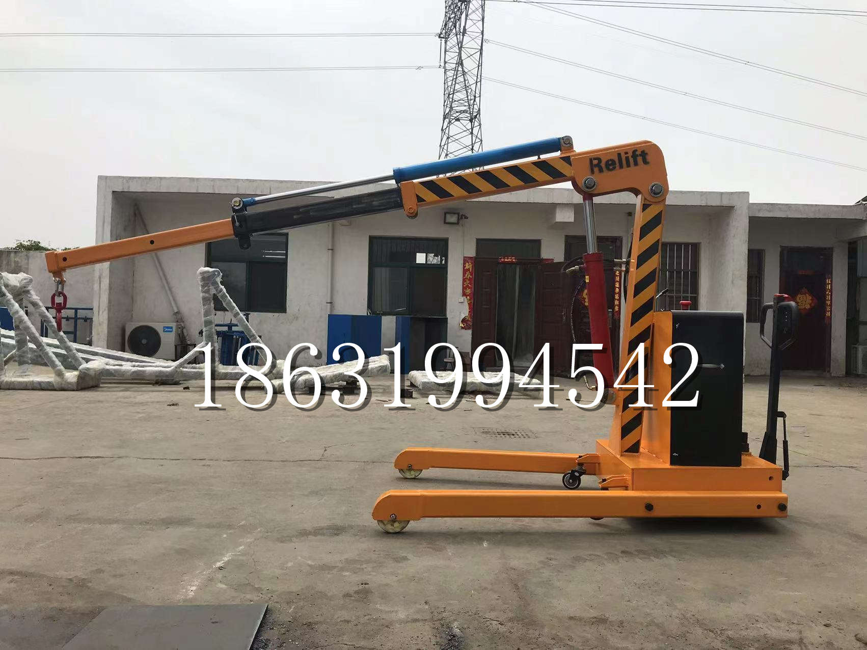 滦南县久征定做3吨三轮随车吊 农用园林绿化移树吊 平板工程用小吊机